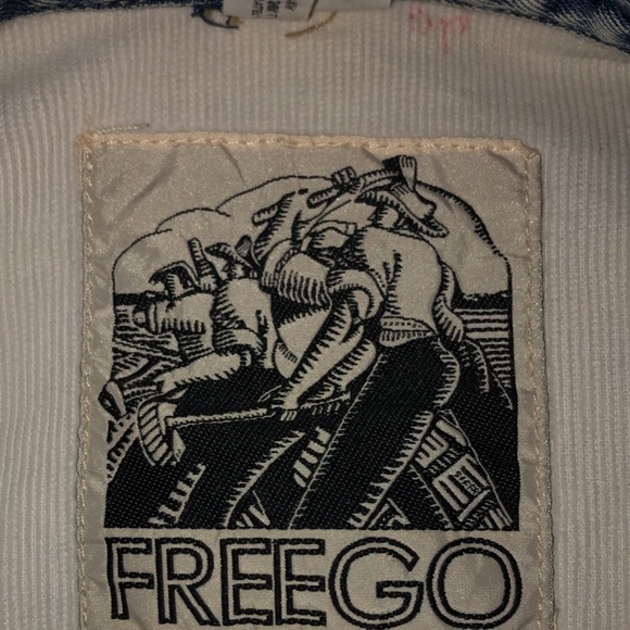 🔆Vintage FREEGO jean jacket - Picture 5 of 5